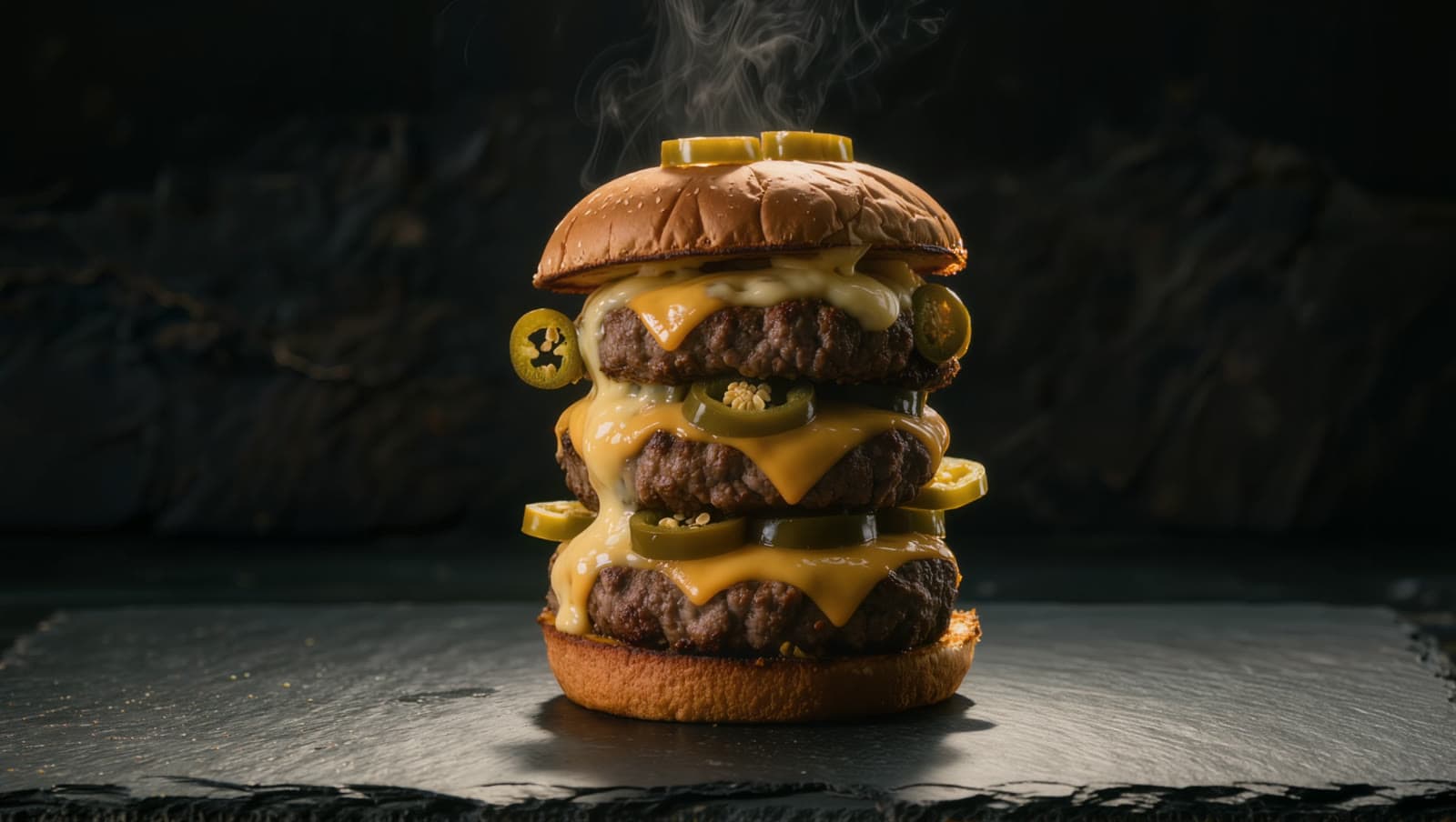 The Forge smash burger
